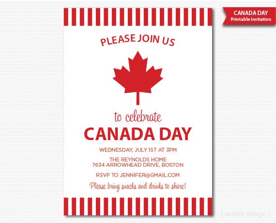 Birthday Invitations Canada 4