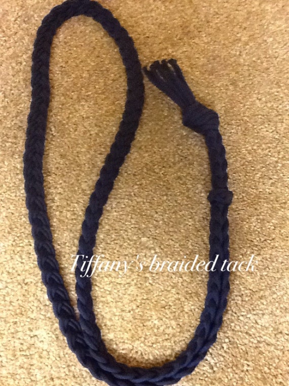 Neck rope horse tack bridleless riding by TiffanysBraidedTack