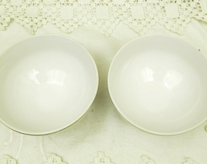 2 Small Vintage Bone China Childrens Ceramic Café au Lait Bowl / French Country Decor / Coffee Bowl / Shabby Chic / French Decor Retro Home 2 Small Vintage Bone China Childrens Ceramic Café au Lait Bowl / French Country Decor / Coffee Bowl / Shabby Chic / French Decor Retro Home