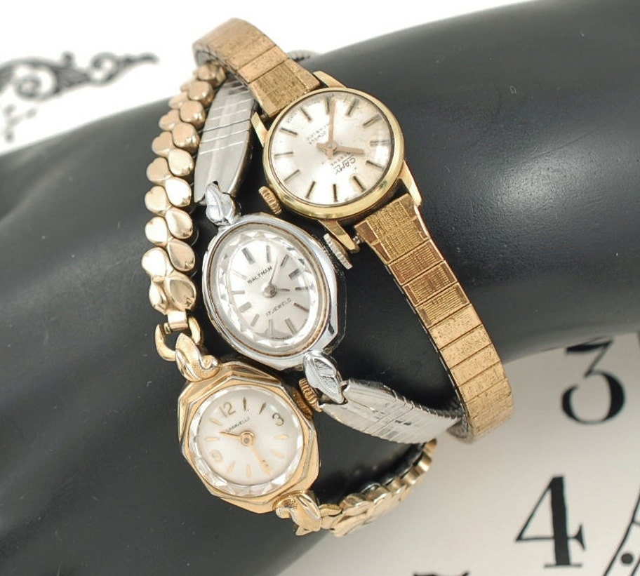ladies mechanical wind up watches