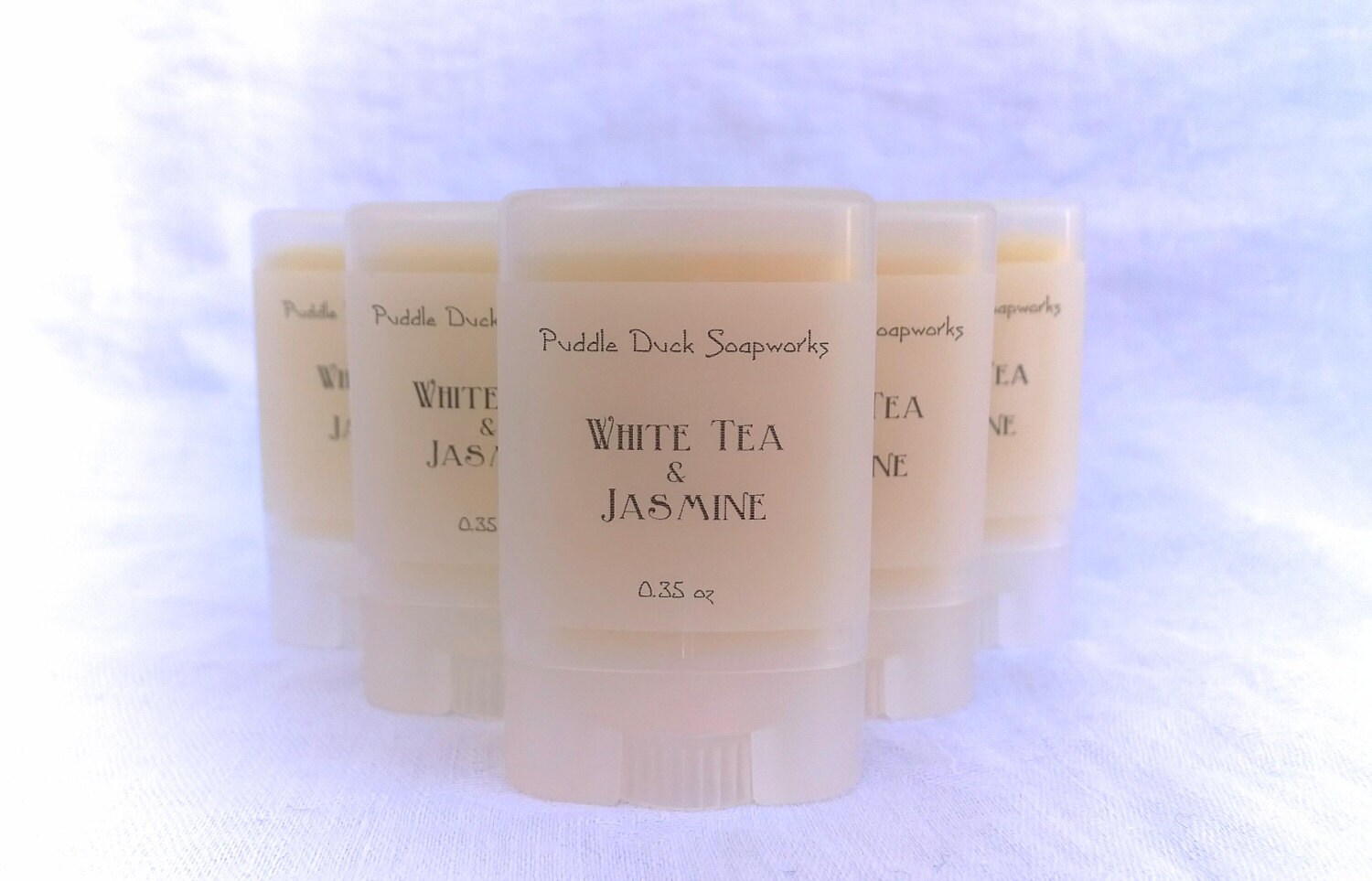 White Tea & Jasmine Solid Perfume Natural long lasting