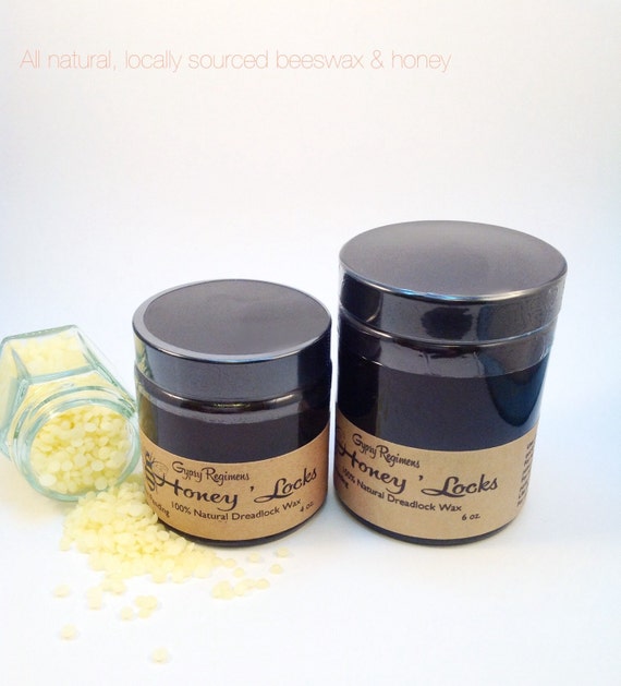 6 oz. Honey Locks Dread Wax. Beeswax & Honey Dreadlock