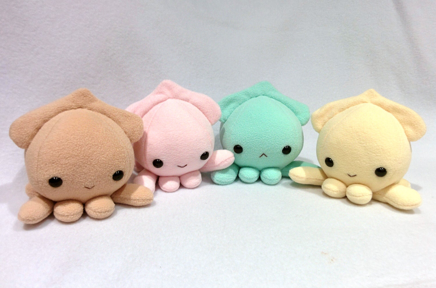 Small Cute Squid Plush