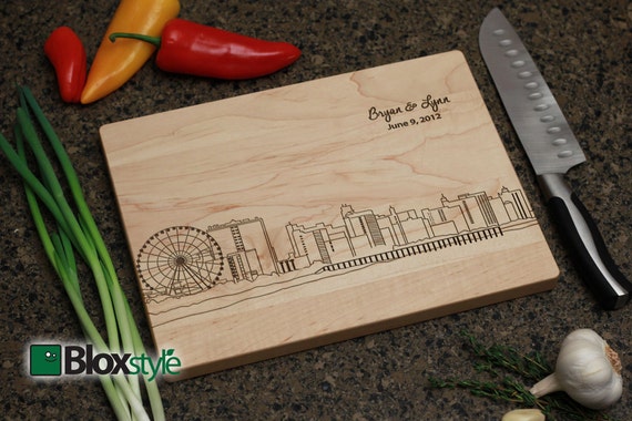Personalized Engraved Cutting Board | Myrtle Beach South Carolina ...