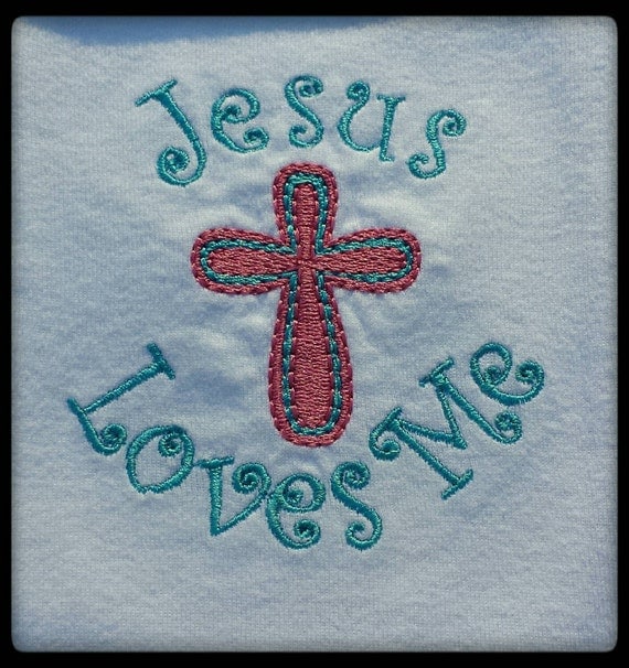 Embroidered Bodysuit Christian Baby Clothes by SouthernThrills