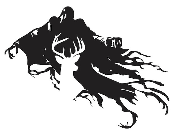 Download Harry Potter Stag Patronus and Dementor Silhouette by ...