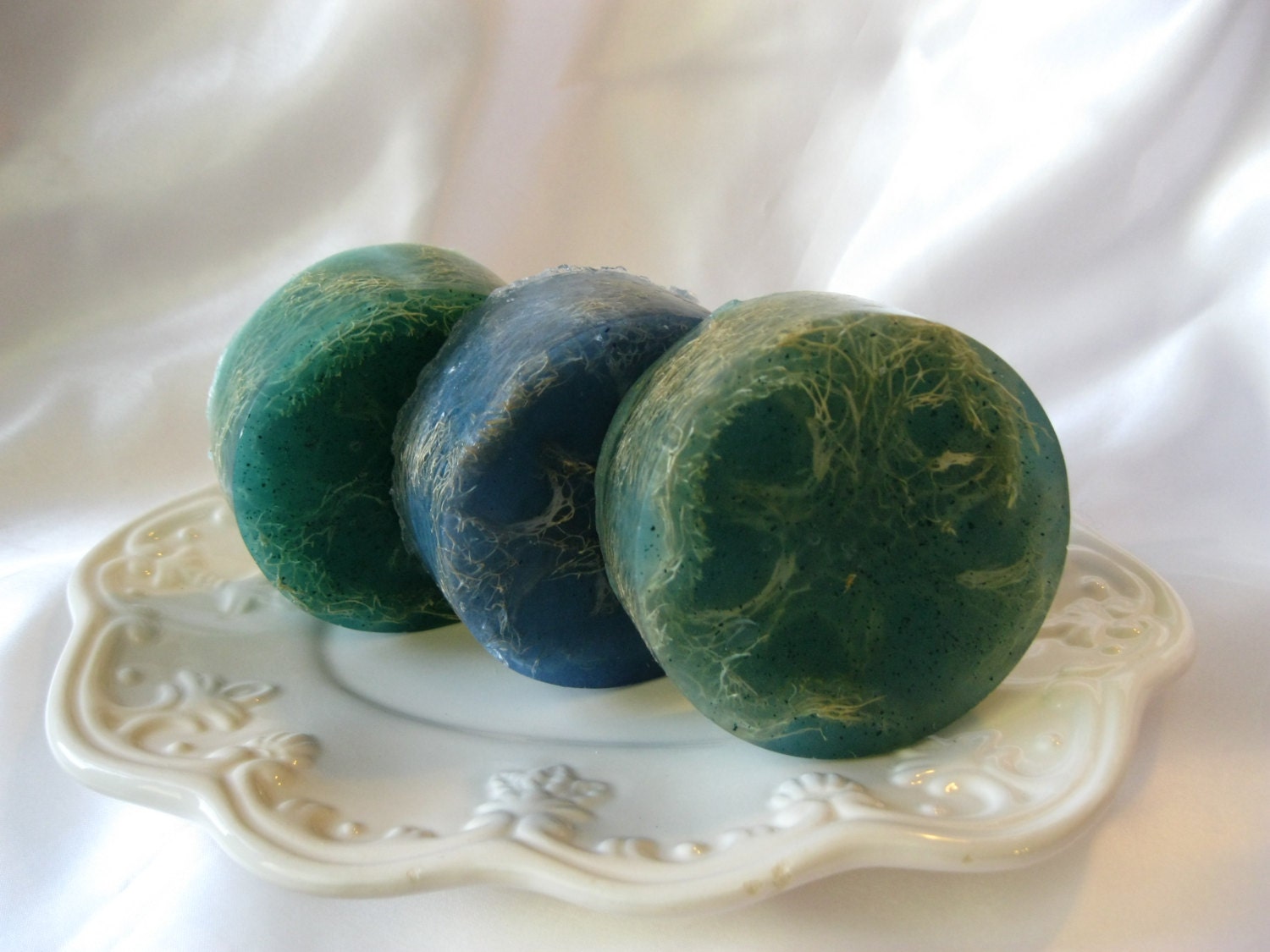 3 Bars of Loofah Soap Exfoliating Loofah Soaps