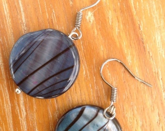 Gray Cloud Earrings
