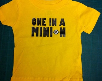 One in a Minion Shirt