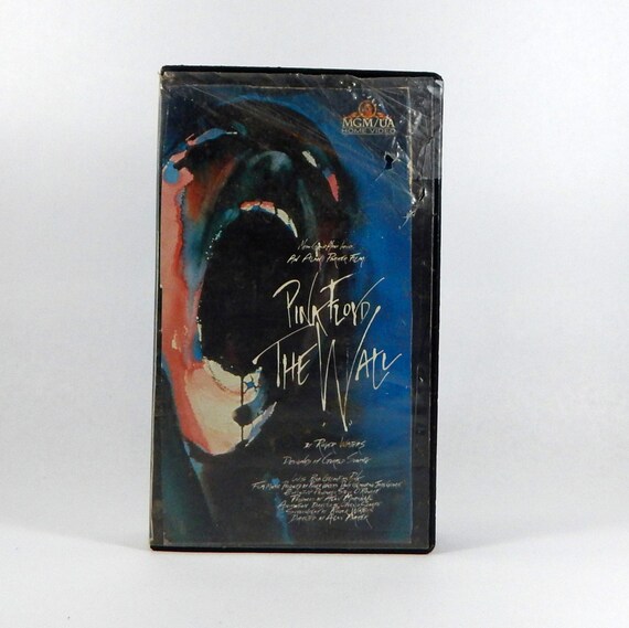 Pink Floyd The Wall VHS Classic Rock 1989 by LeftHandPath on Etsy