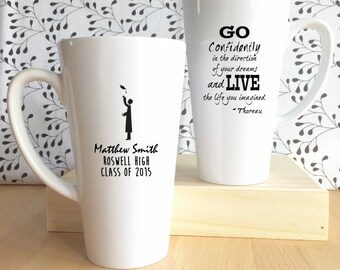 Custom Graduation Mug, Graduate, Class