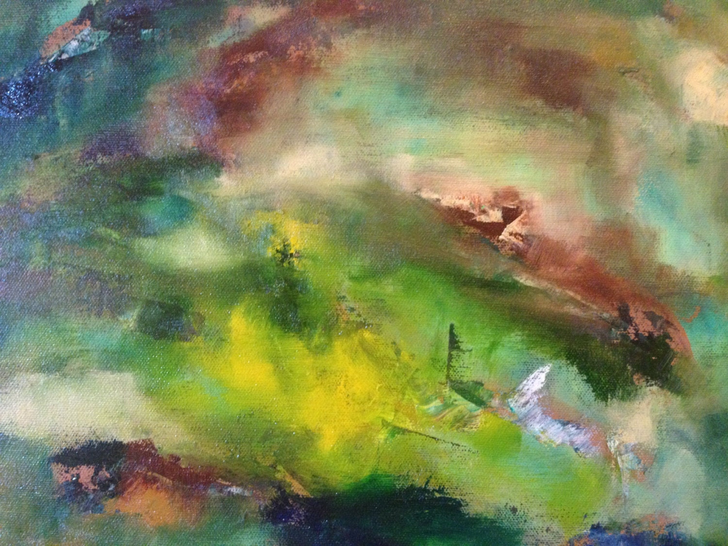 Heaven Abstract Oil Painting by rebeccahodel on Etsy