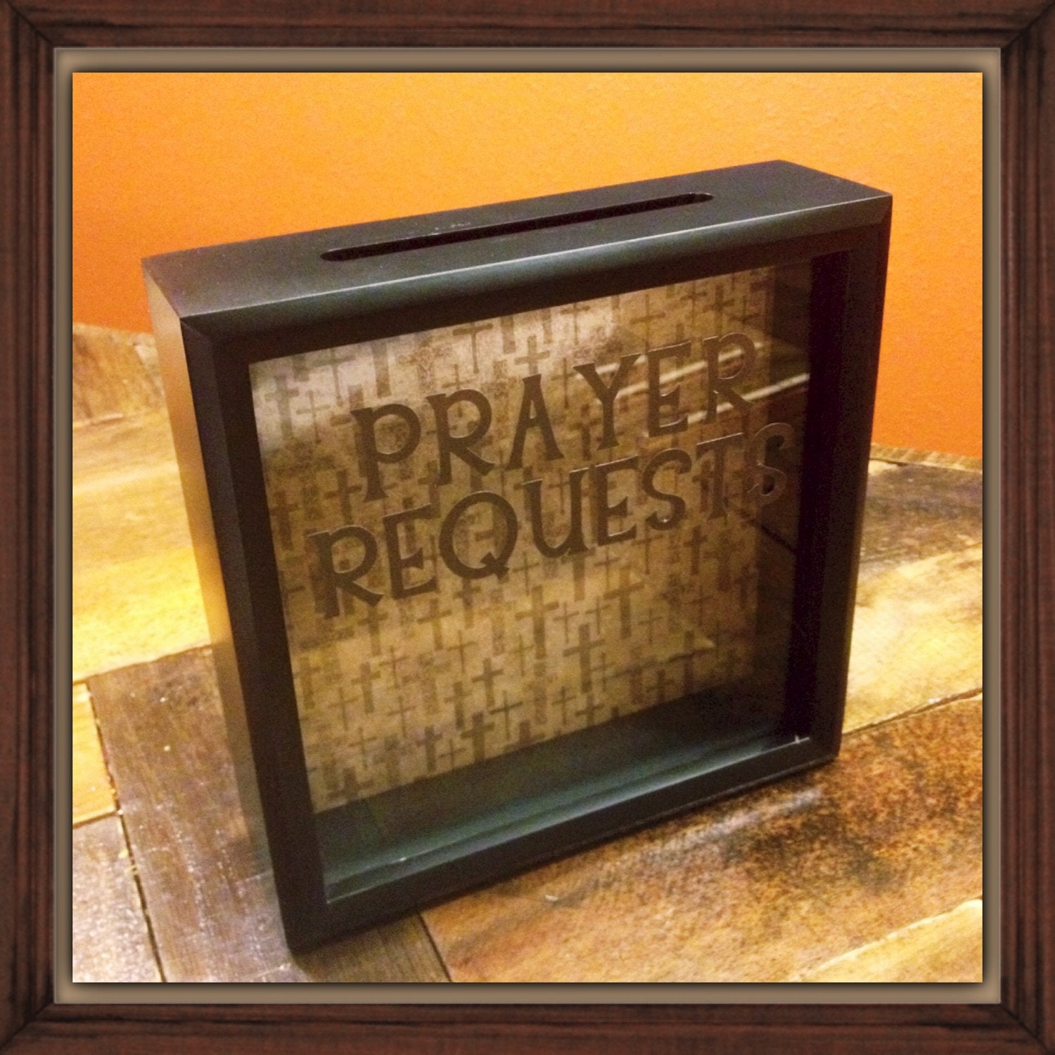 PRAYER REQUESTS box 8x8 Church Camp Youth Group Summer