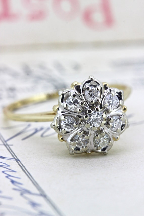 Items Similar To Vintage Engagement Ring 