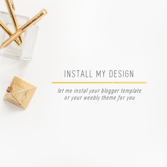 Installation of Blogger Template or Weebly Theme Il_570xn
