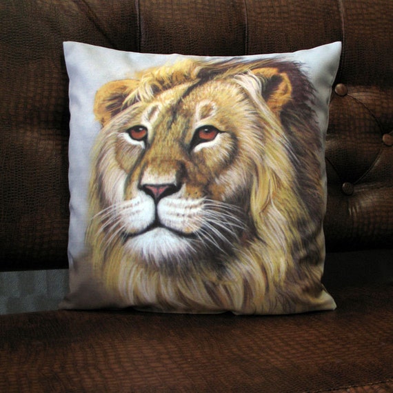 lion pillow for nursery