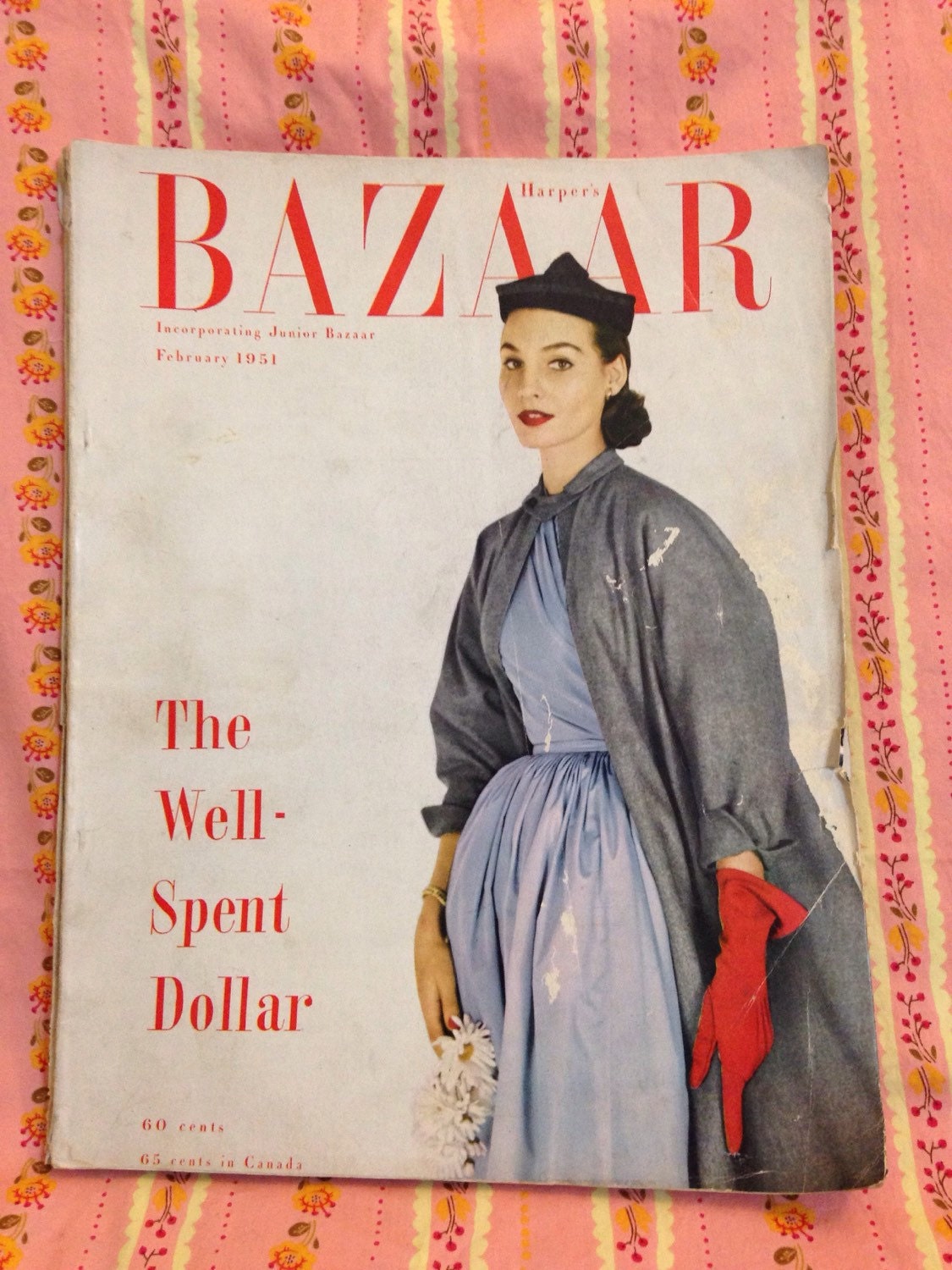 50s Harper's Bazaar February 1951 Diana Vreeland Richard