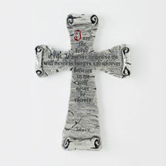 Bread of Life Wall Cross by BobSiemonDesigns on Etsy