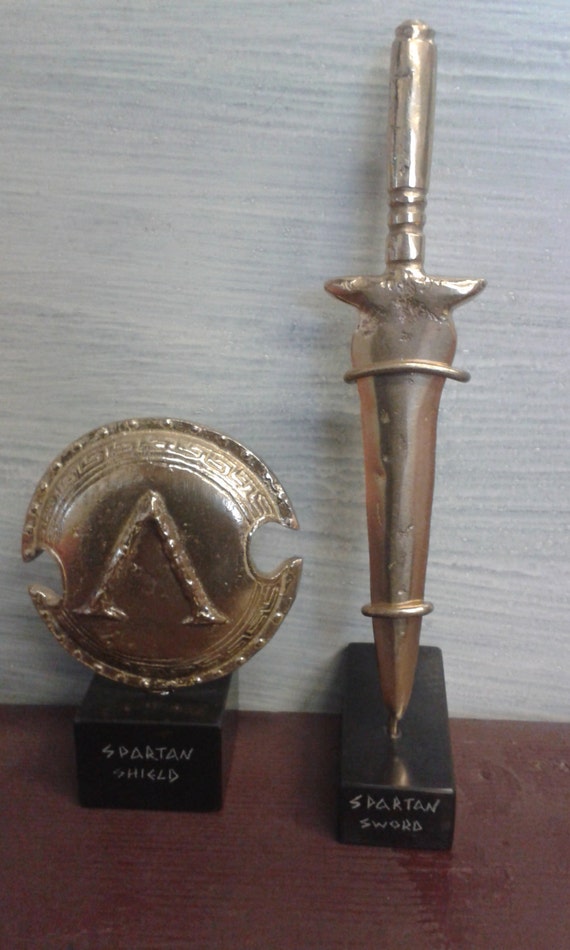 spartan sword spartan shield