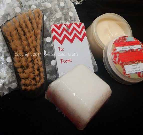 Items similar to Peppermint Feet Gift Set / Preservative Free / Gifts