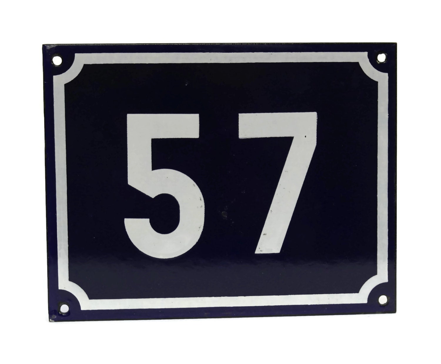 French House Door Address Number 57. French by LeBonheurDuJour