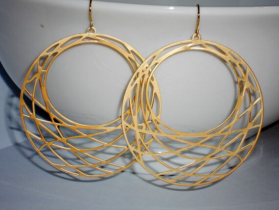 Everyday silver earrings hoops - silver flower earrings dangle hoops