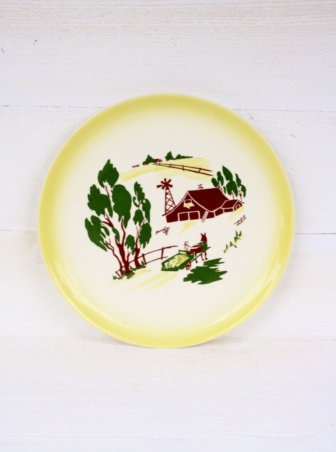 Vintage Brock of California Farmhouse Dinner Plate – Haute Juice