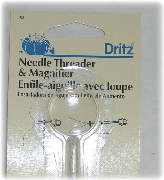 Magnifying Needle Threader Dritz by AStitchInTimewithSue on Etsy