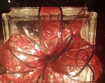 Decorative Glass Block with lights