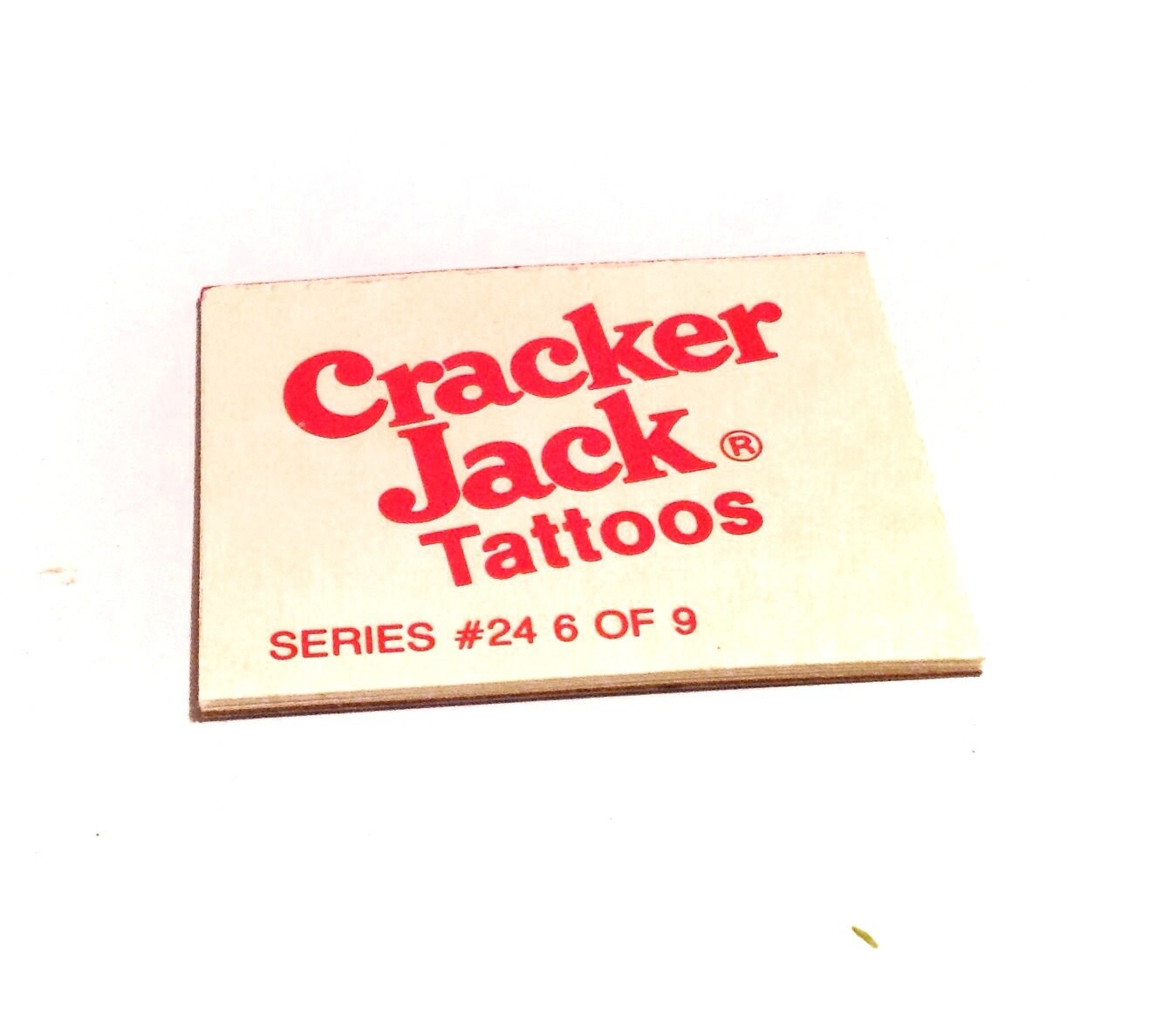 Cracker Jack Surprise Toy Prize Tattoos Vintage Collectible