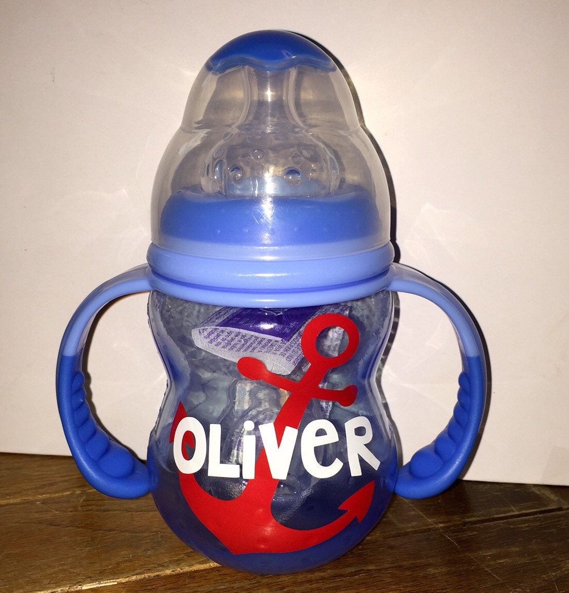 Personalized Anchor Nuby Sippy Cup Gift Baby Shower