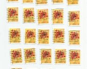 25 Love Postage Stamps (used, mix J)