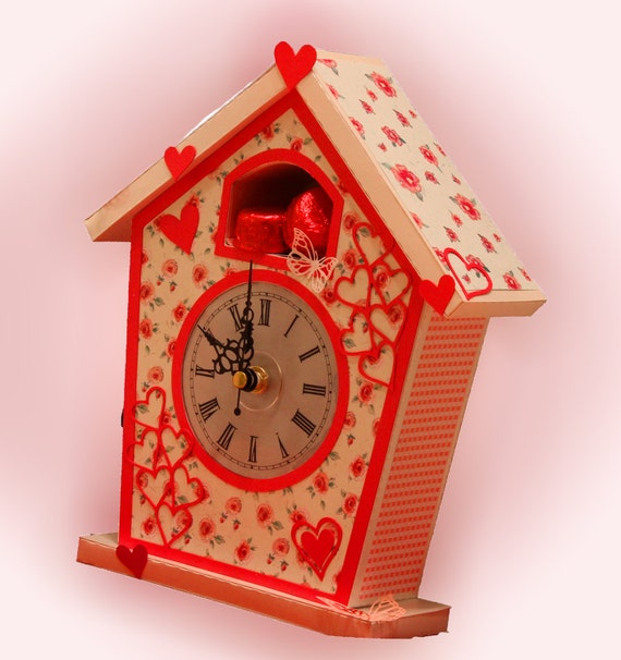 3D SVG Cuckoo Clock Digital download by MySVGHUT on Etsy