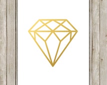 Popular items for diamond nursery art on Etsy