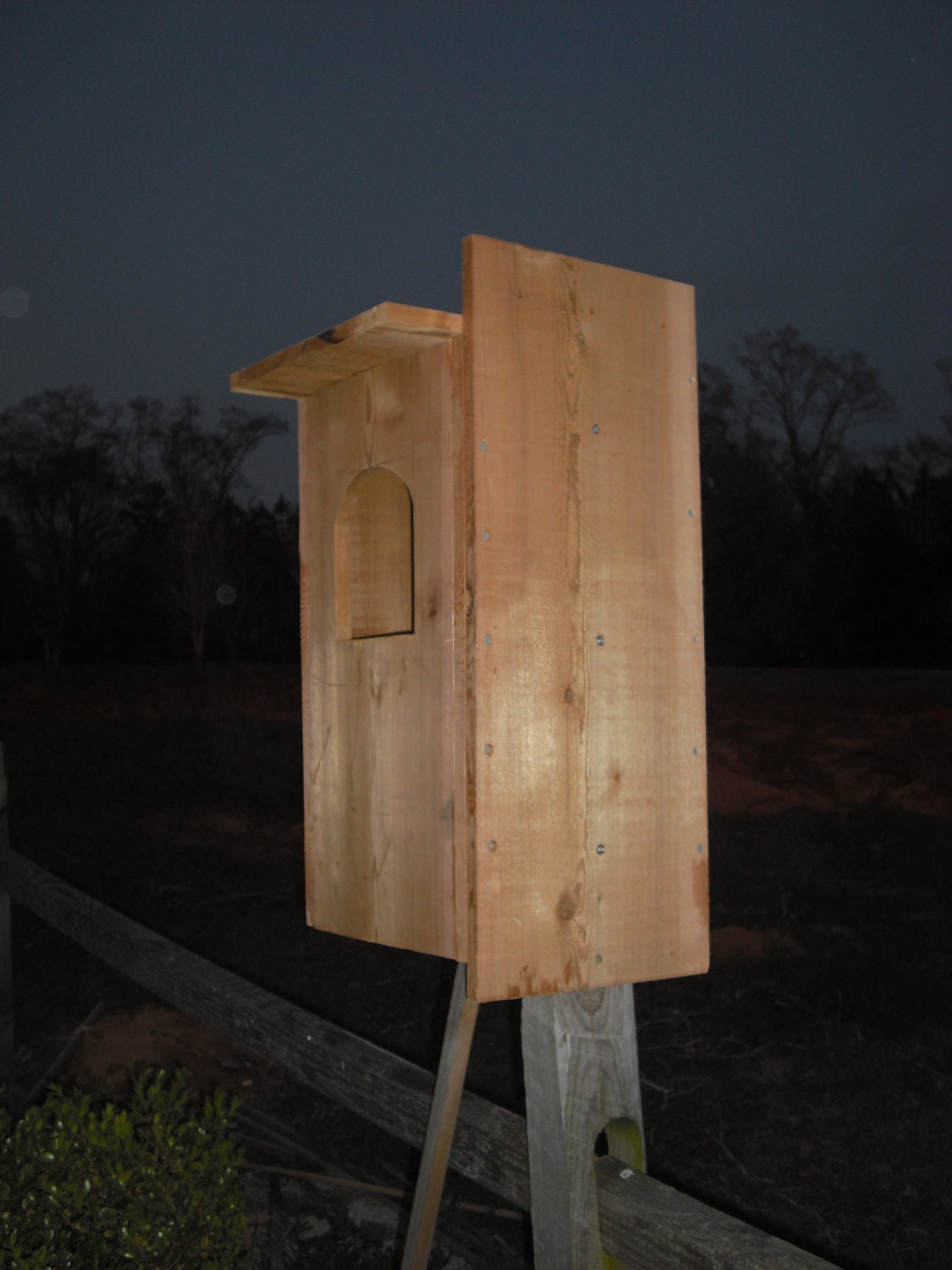 Cedar Barred Owl House