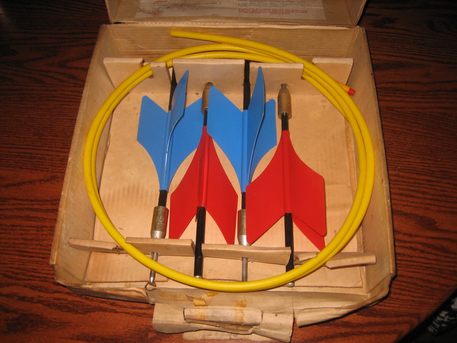 Vintage Original Jarts Lawn Darts Missile Game Toy by heylook324