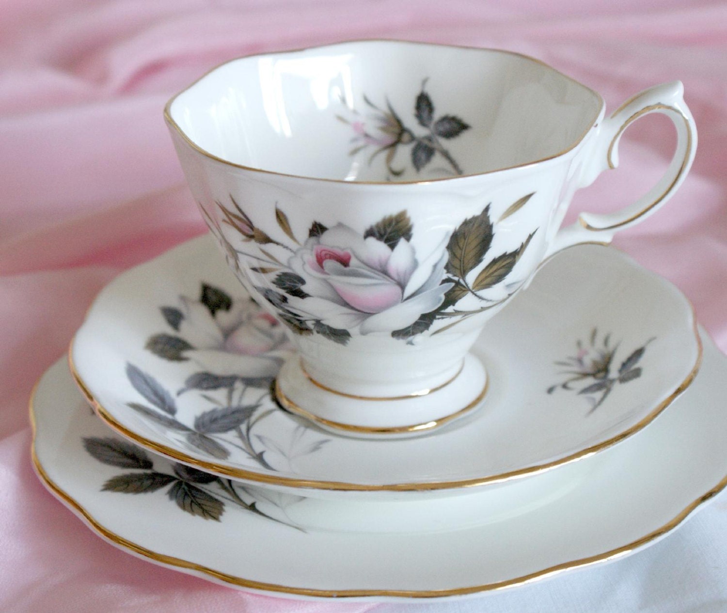 Royal Albert Queen's Messenger Bone China Tea set Trio