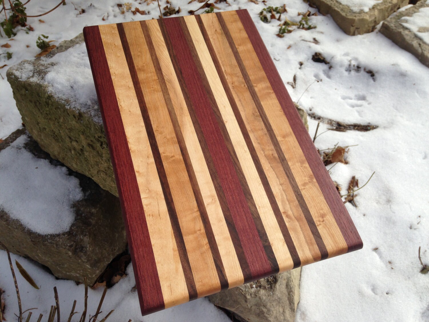 Handmade Exotic Wood Cutting Board FREE SHIPPING