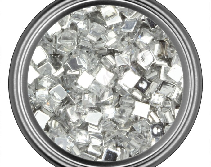 Crystal Square Rhinestone Gems Flat Back Face Art Nail Art Scrapbook Phone Decoration 2mm