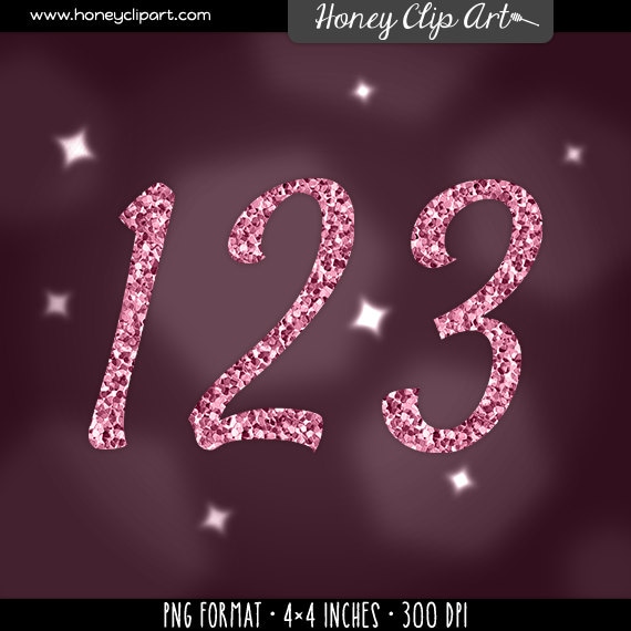 pink glitter letter clip art digital alphabet by honeyclipart