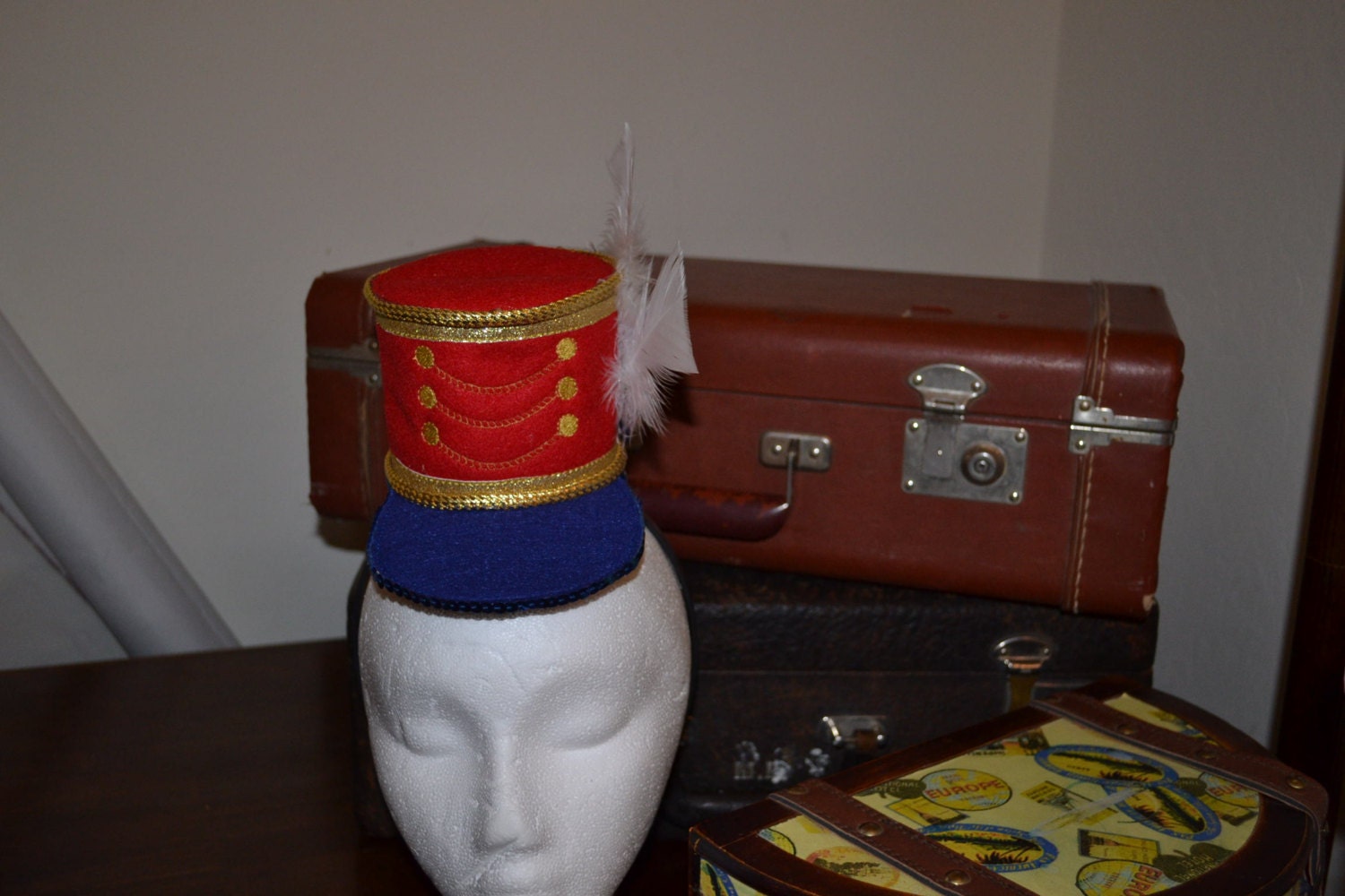 Nutcracker Hat Christmas Hat Train Conductor Hat Marching