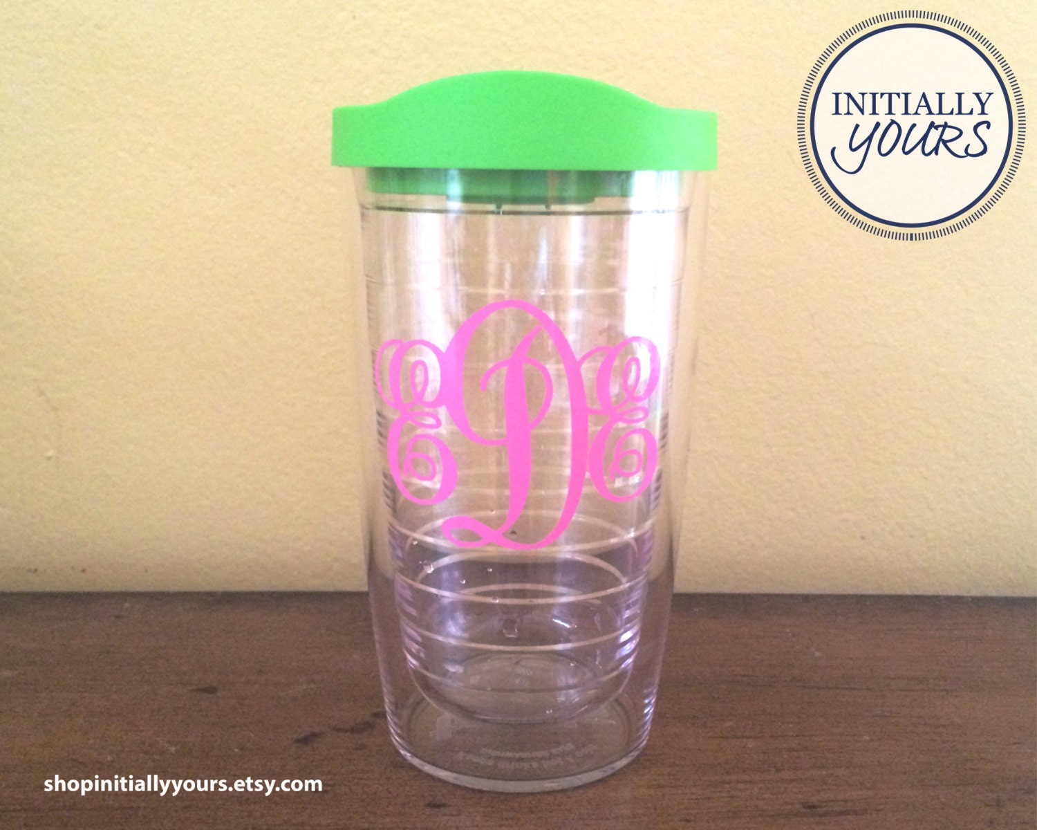 Personalized Monogram Tervis Tumbler 16oz Tervis Tumbler