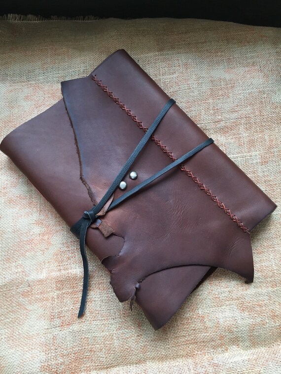 Large Leather-Bound Sketchbook