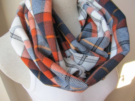 Blue and Orange Hair Scarf - FreePeople.com - wide 11