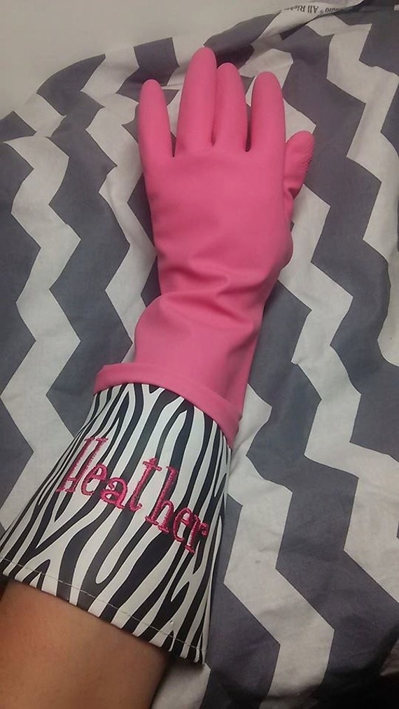 custom rubber gloves