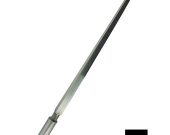 12" Steel Square Ring Mandrel W/ Clipped Corners - 6 To 18 Mm