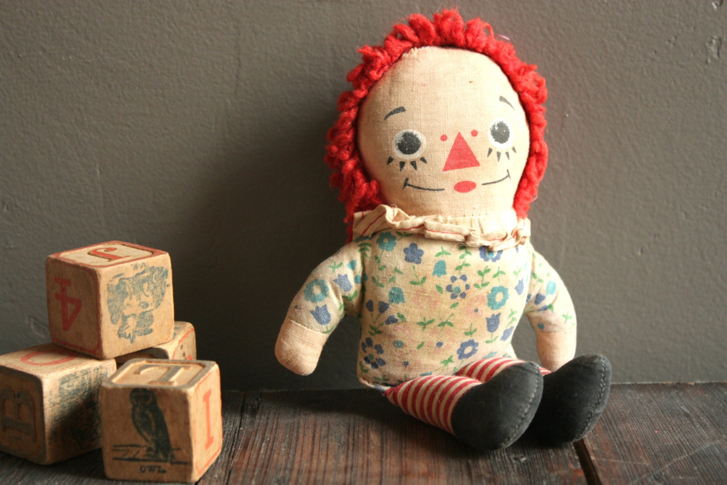 antique raggedy ann