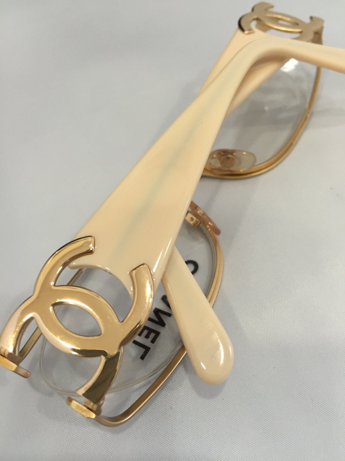 CHANEL Authentic vintage Eye glasses 2020 by athensoptical on Etsy