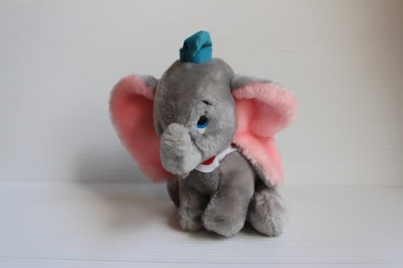 vintage dumbo stuffed animal