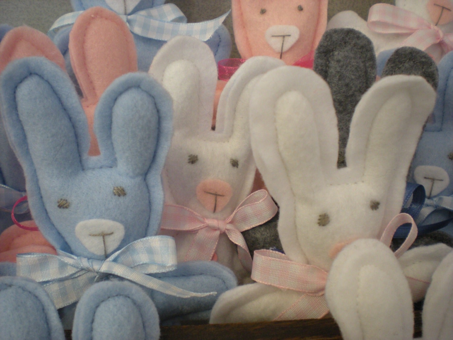 Felt bunny felt Easter Bunny Bunnies by TwoSistersGiftCloset